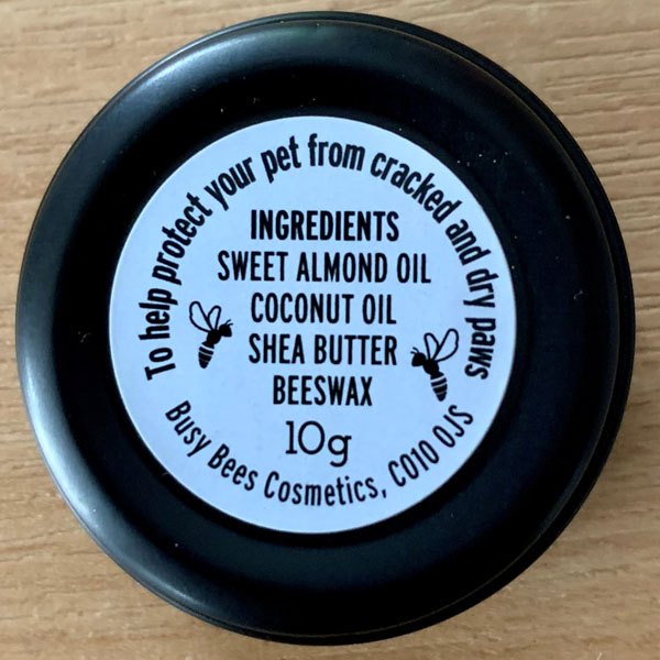 Natural Bees Wax Pet Paw Lotion